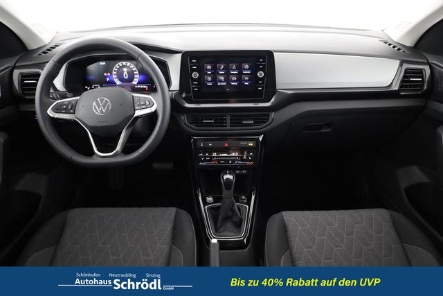 Volkswagen T-Cross 1.0 TSI 85 kW Life DSG Life, AHK, IQ.Light, Kamera, ACC, Side, 17-Zoll 