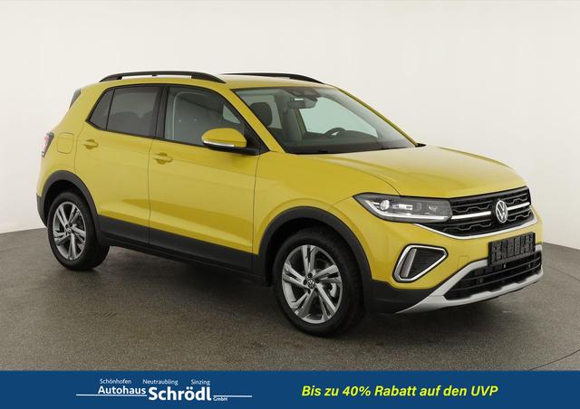 Volkswagen T-Cross - 1.0 TSI 85 kW Life DSG Life, AHK, IQ.Light, Kamera, ACC, Side, 17-Zoll