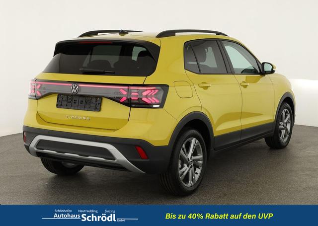 Volkswagen T-Cross 1.0 TSI 85 kW Life DSG Life, AHK, IQ.Light, Kamera, ACC, Side, 17-Zoll 