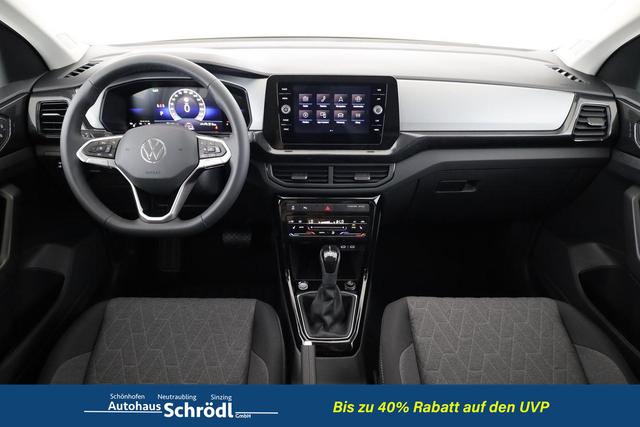 Volkswagen T-Cross 1.0 TSI 85 kW Life DSG Life, AHK, IQ.Light, Kamera, ACC, Side, 17-Zoll 