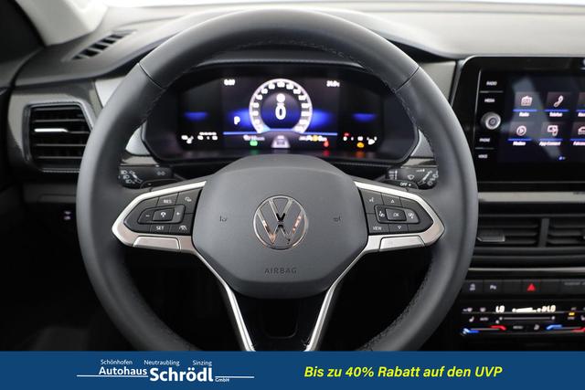 Volkswagen T-Cross 1.0 TSI 85 kW Life DSG Life, AHK, IQ.Light, Kamera, ACC, Side, 17-Zoll 