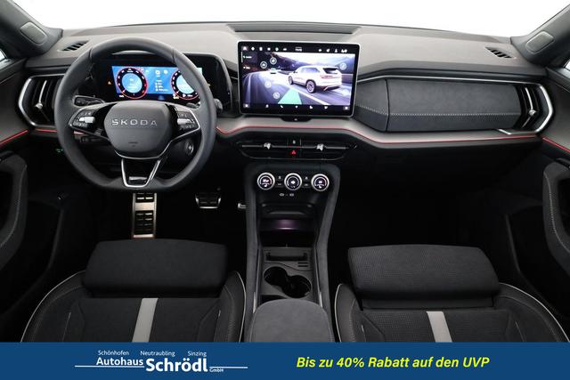Skoda Kodiaq 1.5 TSI mHEV 110 kW Sportline DSG Sportline, AHK, Navi, Matrix, el. Klappe, Side, 19-Zoll 