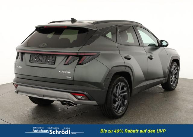 Hyundai TUCSON 1.6 T-GDI DCT 4WD 4WD, AHK, Navi, el. Klappe, Kamera, Side, 19-Zoll 