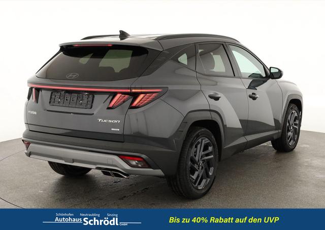 Hyundai TUCSON 1.6 T-GDI DCT 4WD 4WD, AHK, Navi, el. Klappe, Kamera, Side, 19-Zoll 
