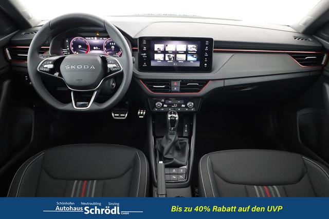 Skoda Kamiq Monte Carlo 1.0 TSI DSG Carlo, Pano, AHK, Navi, Matrix, el.Klappe, 18-Zoll, 5 J.-Garantie 