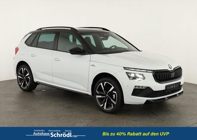 Skoda Kamiq - Monte Carlo 1.0 TSI DSG Carlo, Pano, AHK, Navi, Matrix, el.Klappe, 18-Zoll, 5 J.-Garantie