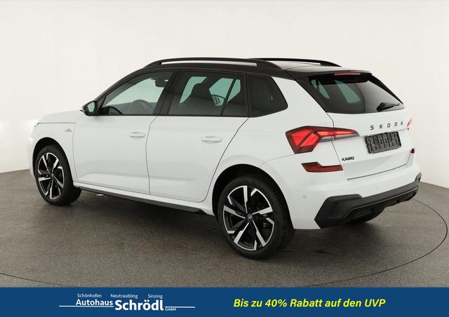 Skoda Kamiq Monte Carlo 1.0 TSI DSG Carlo, Pano, AHK, Navi, Matrix, el.Klappe, 18-Zoll, 5 J.-Garantie 