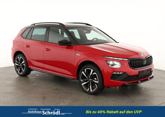 Skoda Kamiq - Monte Carlo 1.0 TSI DSG Carlo, Pano, AHK, Navi, Matrix, el.Klappe, 18-Zoll, 5 J.-Garantie