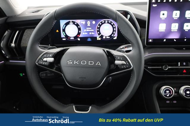 Skoda Kodiaq 1.5 TSI iV 150 kW Selection Selection, AHK, Pano, Navi, Kamera, Side, el. Klappe, sofort 