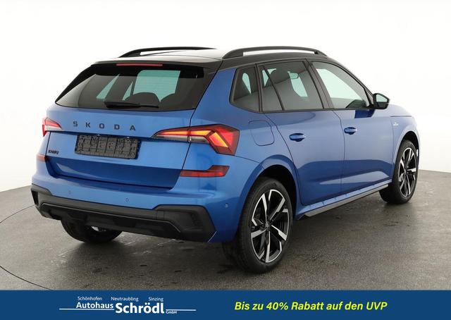 Skoda Kamiq Monte Carlo 1.0 TSI DSG Carlo, Pano, AHK, Navi, Matrix, el.Klappe, 18-Zoll, 5 J.-Garantie 