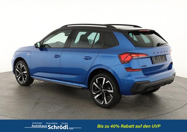 Skoda Kamiq Monte Carlo 1.0 TSI DSG Carlo, Pano, AHK, Navi, Matrix, el.Klappe, 18-Zoll, 5 J.-Garantie 