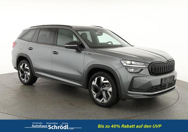 Skoda Kodiaq - 2.0 TDI 142 kW 4x4 Sportline DSG Sportline, Pano, AHK, Navi, Matrix, Side, Kamera, 19-Zoll, 4 J.-Garantie