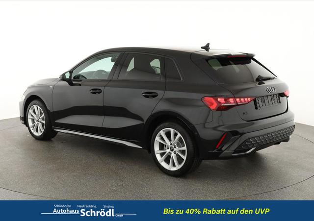 Audi A3 Sportback TFSI 110 kW S line 35 S-tronic S-LINE, AHK, Matrix, Navi, el. Klappe, Kamera, 3 J.-Garantie 