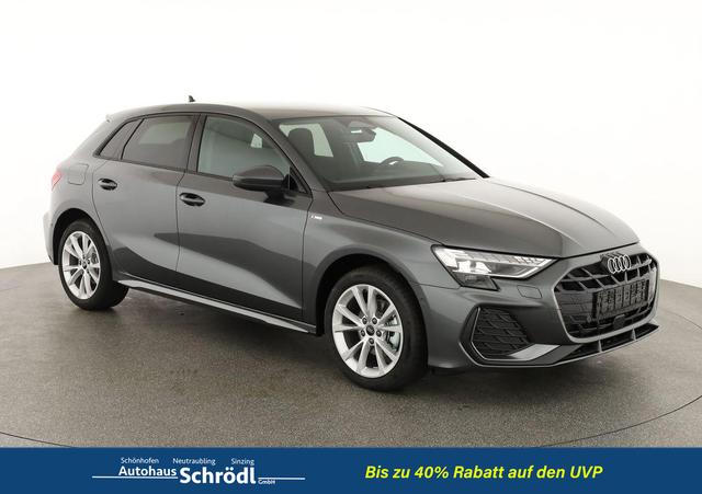 Audi A3 Sportback - TFSI 110 kW S line 35 S-tronic S-LINE, AHK, Matrix, Navi, el. Klappe, Kamera, 3 J.-Garantie