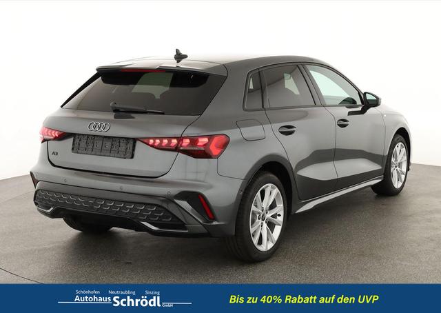 Audi A3 Sportback TFSI 110 kW S line 35 S-tronic S-LINE, AHK, Matrix, Navi, el. Klappe, Kamera, 3 J.-Garantie 