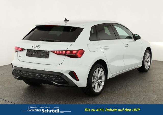 Audi A3 Sportback TFSI 110 kW S line 35 S-tronic S-LINE, AHK, Matrix, Navi, el. Klappe, Kamera, 3 J.-Garantie 