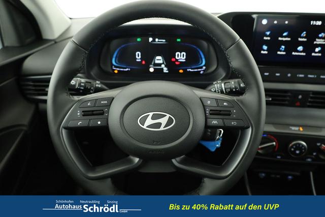 Hyundai i20 1.0 T-GDI DCT DCT, Navi, Kamera, AppConnect, sofort 