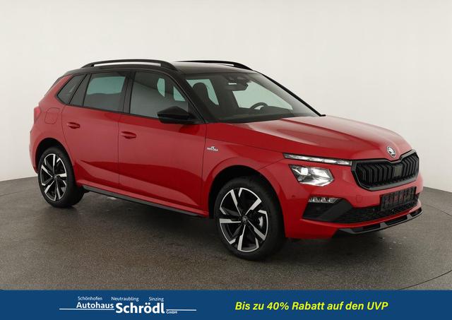 Skoda Kamiq - Monte Carlo 1.5 TSI Carlo, Pano, AHK, Matrix, Navi, el. Klappe, 18-Zoll, 5 J.-Garantie
