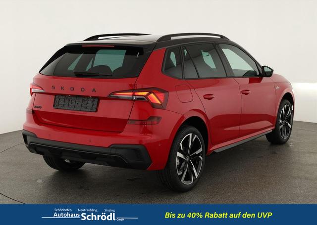 Skoda Kamiq Monte Carlo 1.5 TSI Carlo, Pano, AHK, Matrix, Navi, el. Klappe, 18-Zoll, 5 J.-Garantie 