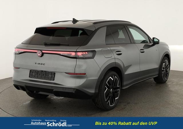 Volkswagen T-Roc 1.5 eTSI 110 kW R-Line DSG Black, AHK, IQ.Light, Kamera, el. Klappe, 19-Zoll 