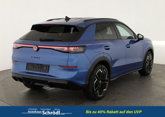 Volkswagen T-Roc 1.5 eTSI 110 kW R-Line DSG Black, AHK, IQ.Light, Kamera, el. Klappe, 19-Zoll 