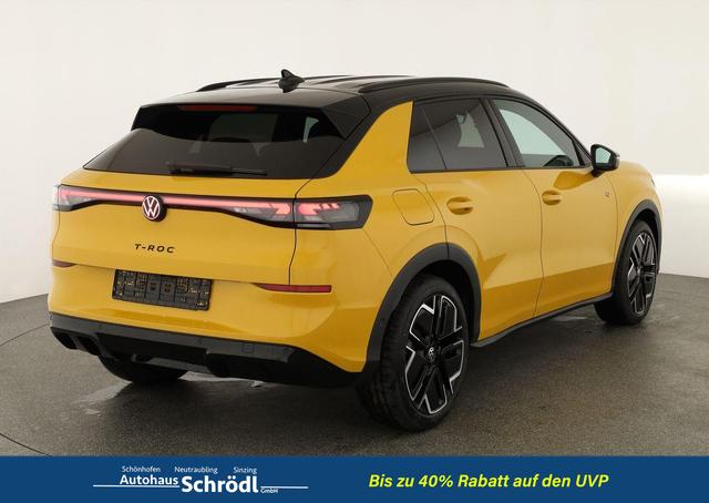 Volkswagen T-Roc 1.5 eTSI 110 kW R-Line DSG Black, AHK, IQ.Light, Kamera, el. Klappe, 19-Zoll 