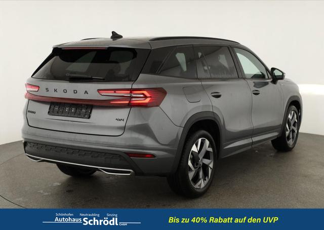 Skoda Kodiaq 2.0 TDI 142 kW 4x4 Sportline DSG Sportline, AHK, Navi, Matrix, el. Klappe, Side, 19-Zoll 