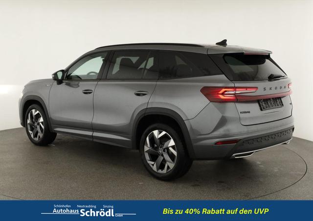 Skoda Kodiaq 2.0 TDI 142 kW 4x4 Sportline DSG Sportline, AHK, Navi, Matrix, el. Klappe, Side, 19-Zoll 