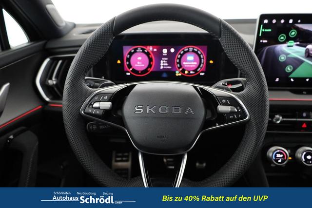 Skoda Kodiaq 2.0 TDI 142 kW 4x4 Sportline DSG Sportline, AHK, Navi, Matrix, el. Klappe, Side, 19-Zoll 