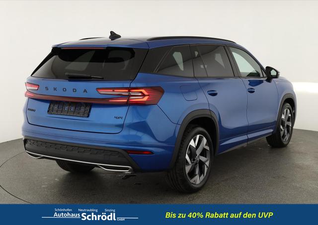 Skoda Kodiaq - 2.0 TDI 142 kW 4x4 Sportline DSG Sportline, AHK, Navi, Matrix, el. Klappe, Side, 19-Zoll, 4-J Garantie