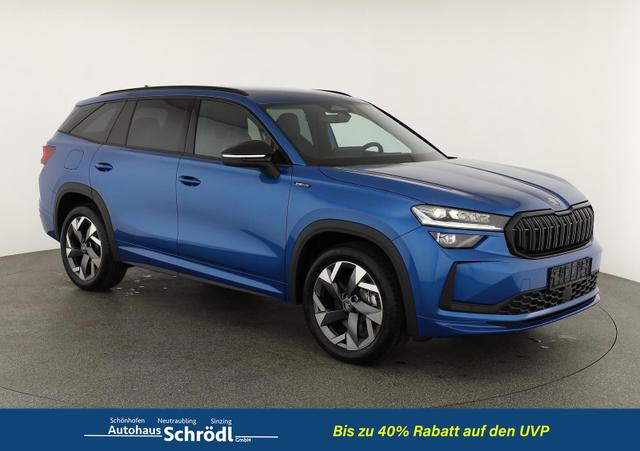 Skoda Kodiaq 2.0 TDI 142 kW 4x4 Sportline DSG Sportline, AHK, Navi, Matrix, el. Klappe, Side, 19-Zoll, 4-J Garantie 