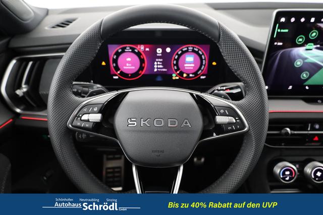 Skoda Kodiaq 2.0 TDI 142 kW 4x4 Sportline DSG Sportline, AHK, Navi, Matrix, el. Klappe, Side, 19-Zoll, 4-J Garantie 