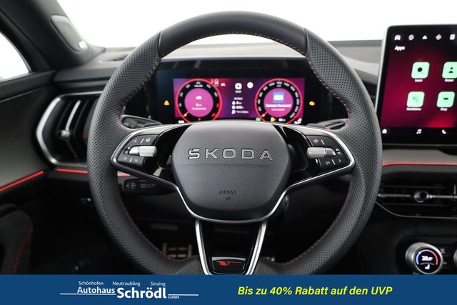 Skoda Kodiaq 2.0 TSI 195 kW 4x4 RS DSG RS, AHK, Navi, Matrix, Canton, Side, FS-beheizbar, el. Klappe, Kamera, 20-Zoll, 5 J.-Garantie 