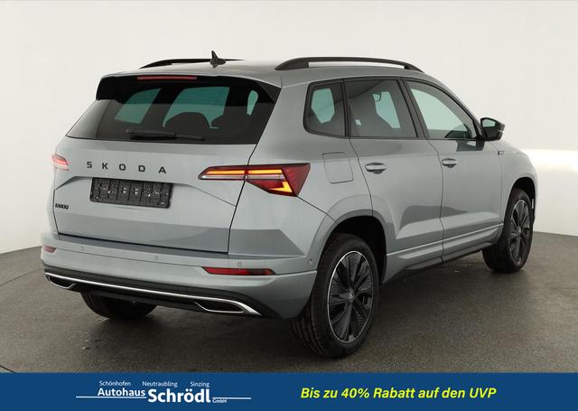 Skoda Karoq Sportline 1.5 TSI DSG Sportline, Navi, CANTON, Matrix, AreaView, Side, el. Klappe, FS-beheizbar, 5 J.-Garantie 