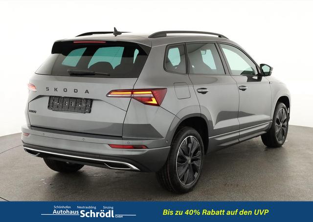 Skoda Karoq Sportline 1.5 TSI DSG Sportline, Navi, CANTON, Matrix, AreaView, Side, el. Klappe, FS-beheizbar, 5 J.-Garantie 