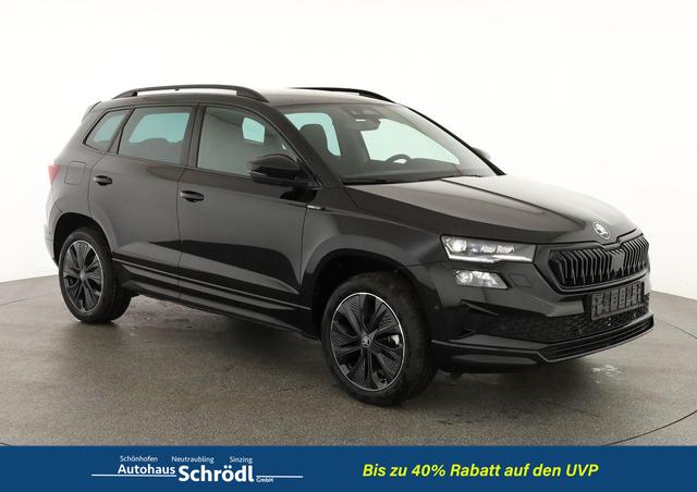 Skoda Karoq - Sportline 1.5 TSI DSG Sportline, AHK, Navi, CANTON, Matrix, AreaView, Side, Kamera, el. Klappe, FS-beheizbar, 5 J.-Garantie