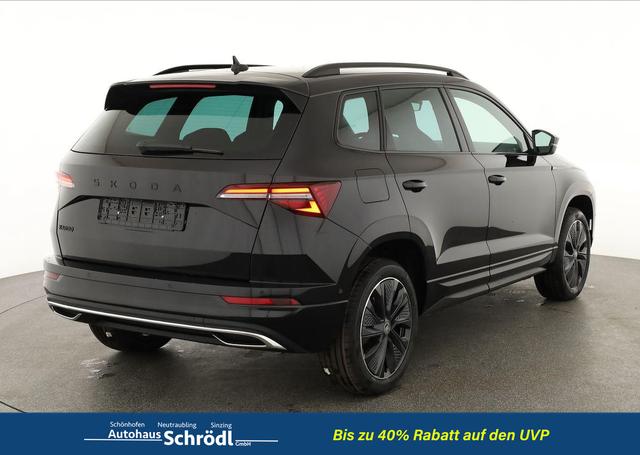 Skoda Karoq Sportline 1.5 TSI DSG Sportline, AHK, Navi, CANTON, Matrix, AreaView, Side, Kamera, el. Klappe, FS-beheizbar, 5 J.-Garantie 