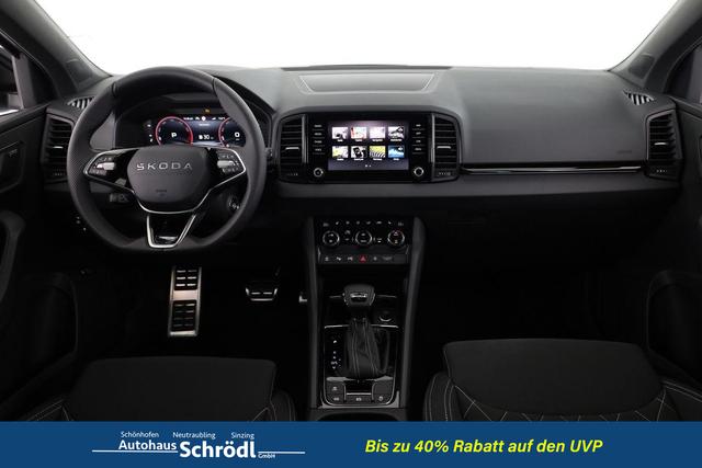 Skoda Karoq Sportline 1.5 TSI DSG Sportline, AHK, Navi, CANTON, Matrix, AreaView, Side, Kamera, el. Klappe, FS-beheizbar, 5 J.-Garantie 