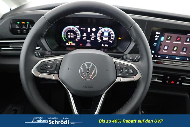 Volkswagen Caddy Life eHybrid 1.5 Life, AHK, Navi, Side, FS-beheizbar, ACC, Kamera, LED, 17-Zoll, 5 J.-Garantie 
