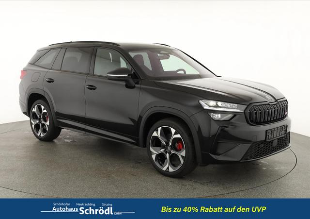 Skoda Kodiaq 2.0 TSI 195 kW 4x4 RS DSG RS, AHK, Navi, Matrix, Canton, Side, FS-beheizbar, el. Klappe, Kamera, 20-Zoll, 5 J.-Garantie 