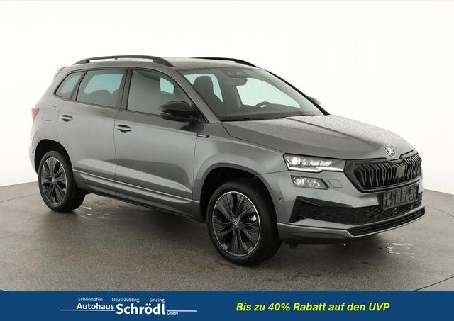 Skoda Karoq - Sportline 1.5 TSI DSG Sportline, AHK, Navi, CANTON, Matrix, AreaView, Side, Kamera, el. Klappe, FS-beheizbar, 5 J.-Garantie