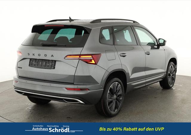 Skoda Karoq Sportline 1.5 TSI DSG Sportline, AHK, Navi, CANTON, Matrix, AreaView, Side, Kamera, el. Klappe, FS-beheizbar, 5 J.-Garantie 