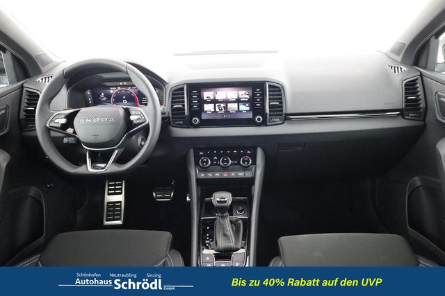 Skoda Karoq Sportline 1.5 TSI DSG Sportline, AHK, Navi, CANTON, Matrix, AreaView, Side, Kamera, el. Klappe, FS-beheizbar, 5 J.-Garantie 