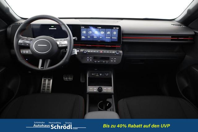Hyundai Kona N Line 2WD 1.6 T-GDI N-LINE, Navi, LED, Kamera, 18-Zoll, 5 J.- Garantie 
