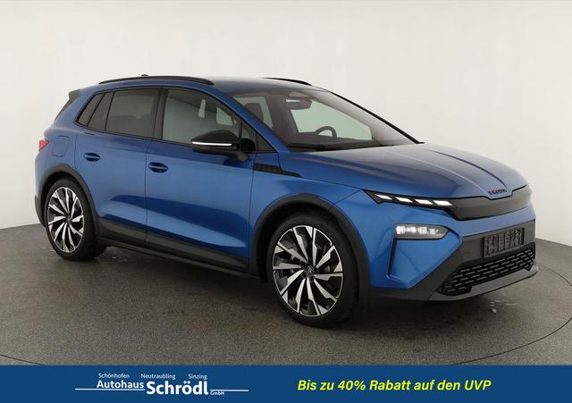 Skoda Elroq - 85 x Sportline 85x Sportline, AHK, Matrix, W&auml;rmepumpe, 21-Zoll, Navi, el. Klappe, FS-beheizbar