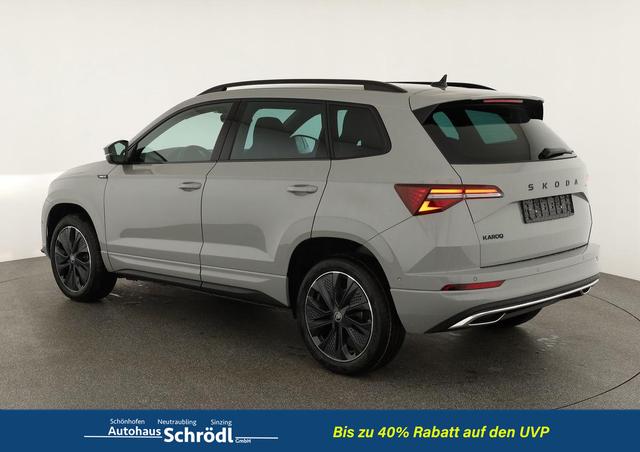 Skoda Karoq Sportline 1.5 TSI DSG Sportline, Navi, CANTON, Matrix, AreaView, Side, el. Klappe, FS-beheizbar, 5 J.-Garantie 