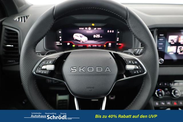 Skoda Karoq Sportline 1.5 TSI DSG Sportline, Navi, CANTON, Matrix, AreaView, Side, el. Klappe, FS-beheizbar, 5 J.-Garantie 