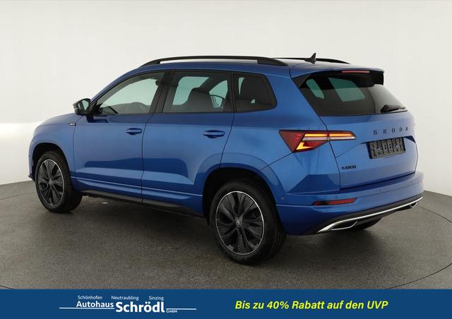 Skoda Karoq Sportline 1.5 TSI DSG Sportline, AHK, Navi, CANTON, Matrix, AreaView, Side, Kamera, el. Klappe, FS-beheizbar, 5 J.-Garantie 