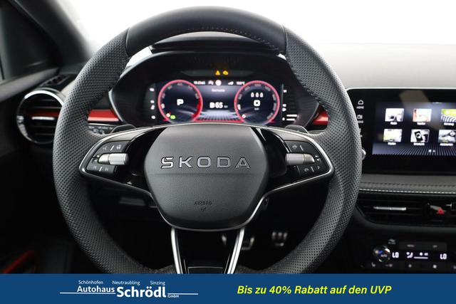 Skoda Fabia Monte Carlo 1.5 TSI DSG Carlo, Ladeboden, LED, Kamera, App-Connect, 17-Zoll 