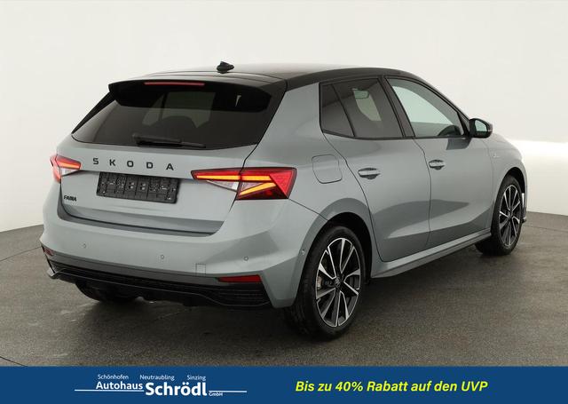 Skoda Fabia Monte Carlo 1.5 TSI DSG Carlo, Ladeboden, LED, Kamera, App-Connect, 17-Zoll 
